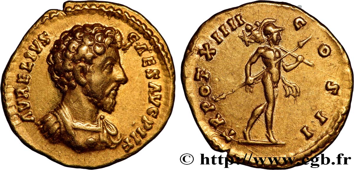 MARCUS AURELIUS Aureus fVZ