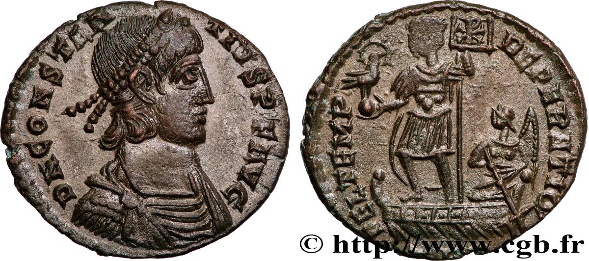 CONSTANCIO II Maiorina, (PB, Æ 2) EBC