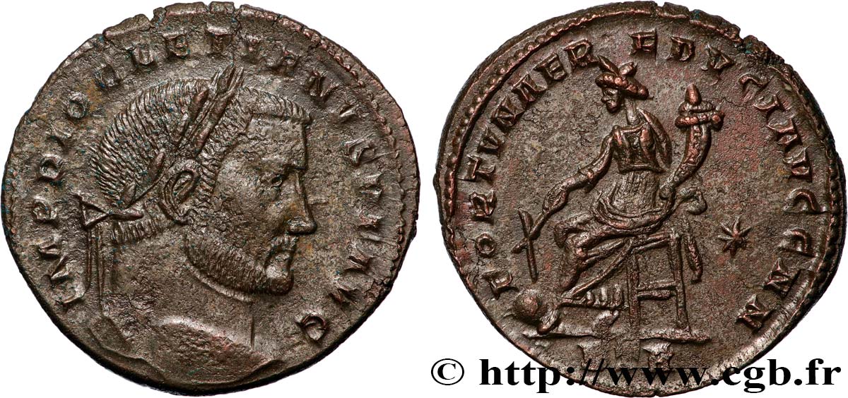 DIOCLETIAN Follis ou nummus AU