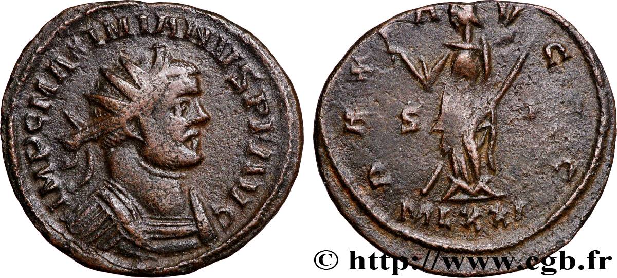 CARAUSIUS for DIOCLETIAN and MAXIMIAN HERCULIUS Aurelianus XF