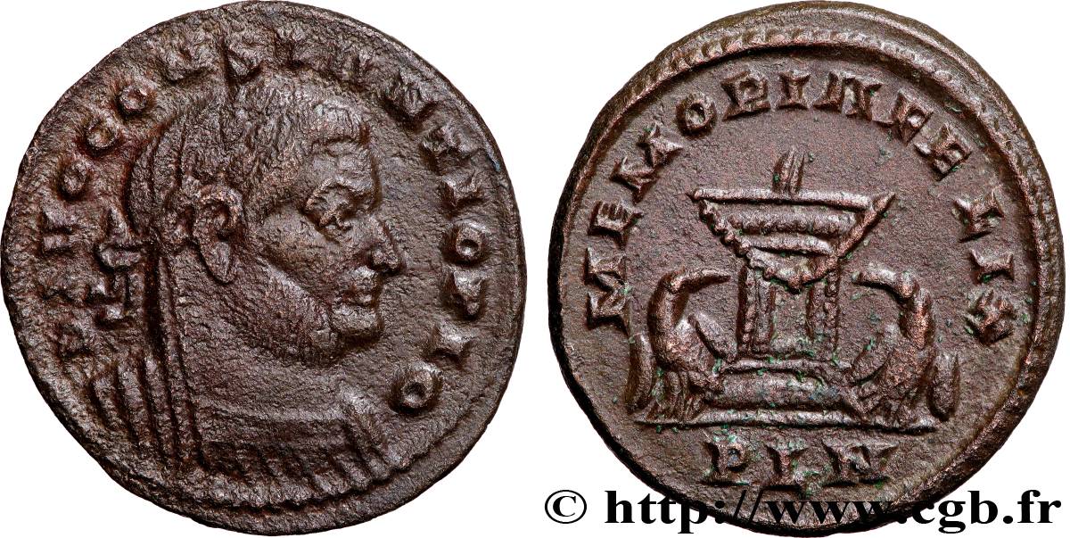 CONSTANTIUS I Follis ou nummus SS