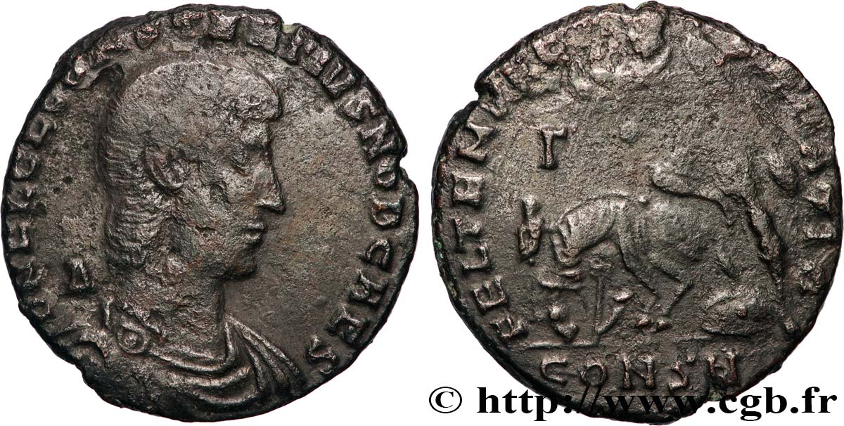 CONSTANTIUS GALLUS Maiorina, (MB, Æ 2) fSS
