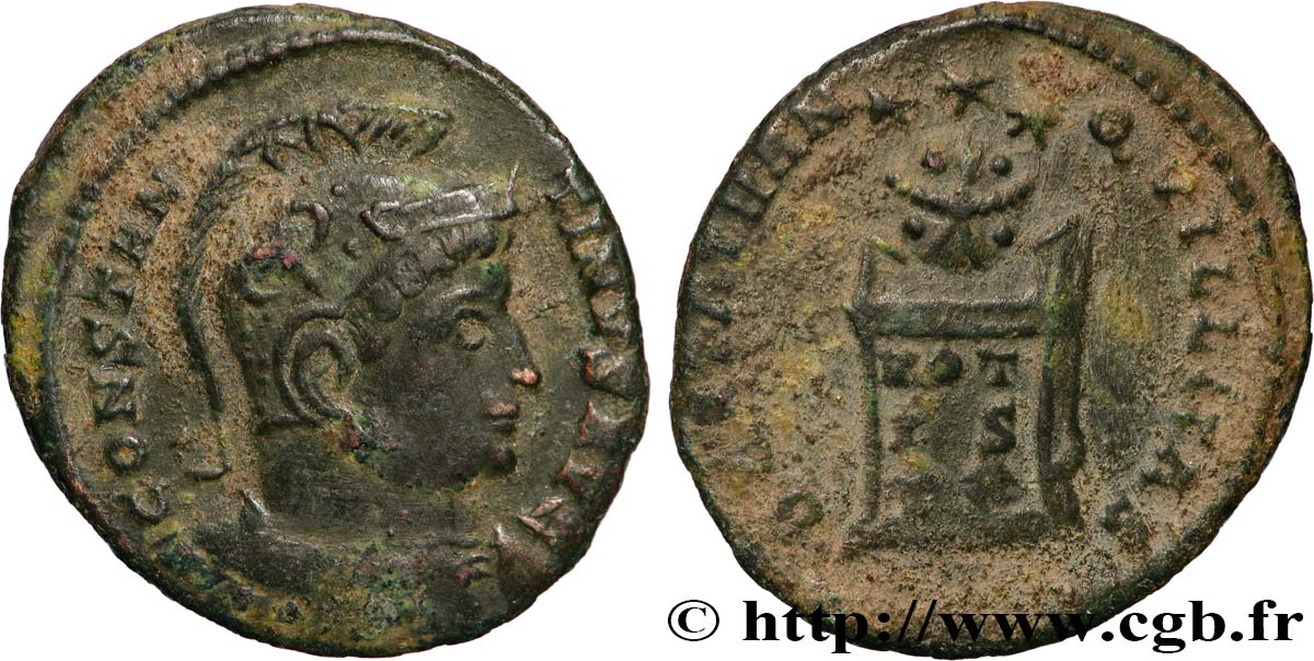 CONSTANTINE I THE GREAT Centenionalis ou nummus XF