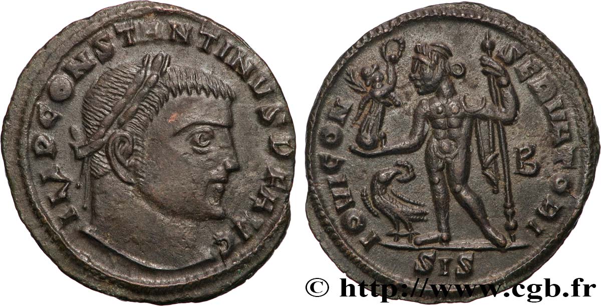 CONSTANTINE I THE GREAT Follis ou nummus AU