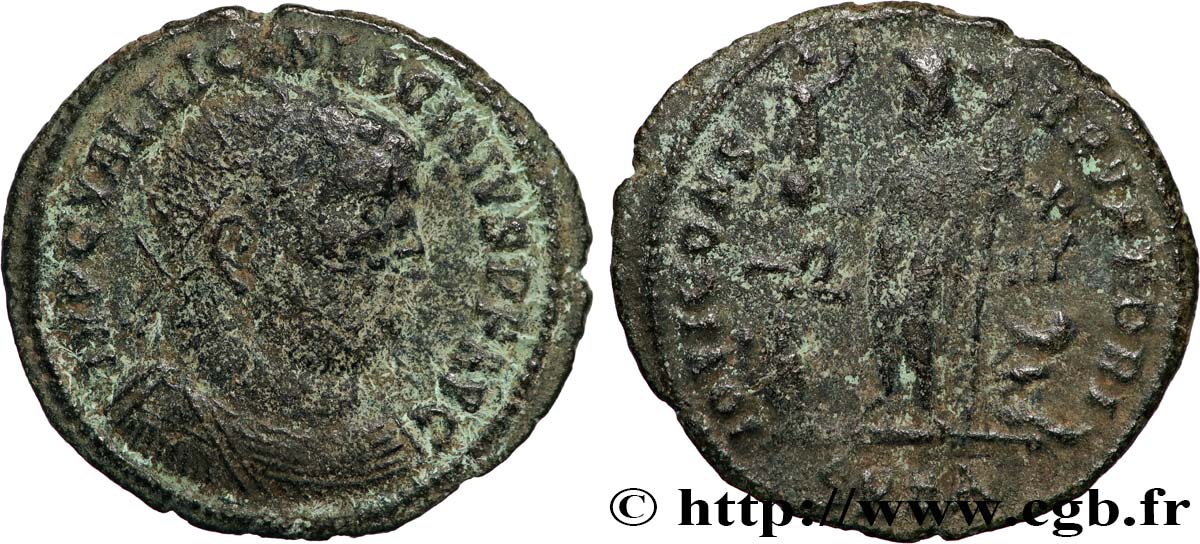 LICINIUS Ier Follis ou nummus TB+