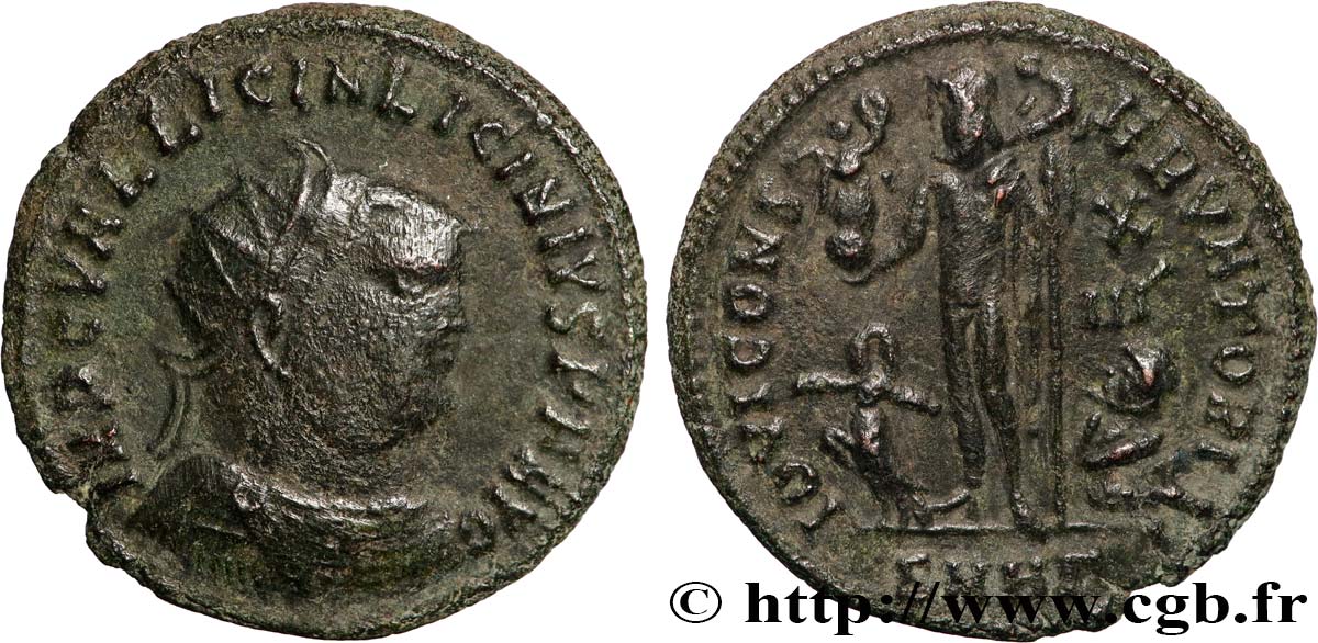 LICINIUS Ier Follis ou nummus TB+/TTB