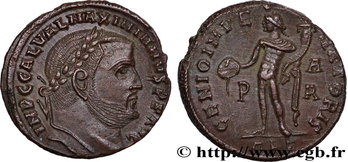 GALERIUS Follis ou nummus AU