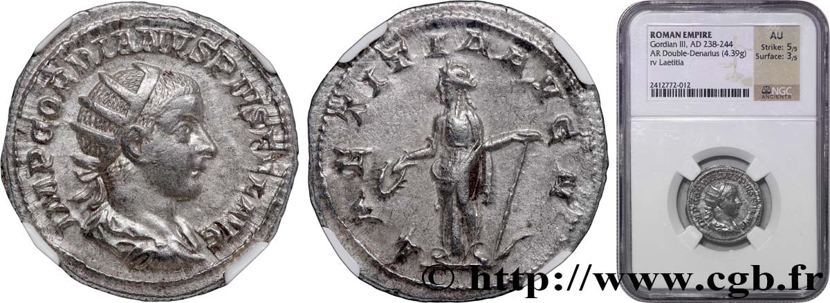 GORDIAN III Antoninien AU