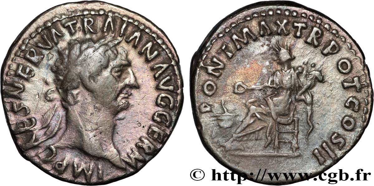 TRAJANUS Denier XF