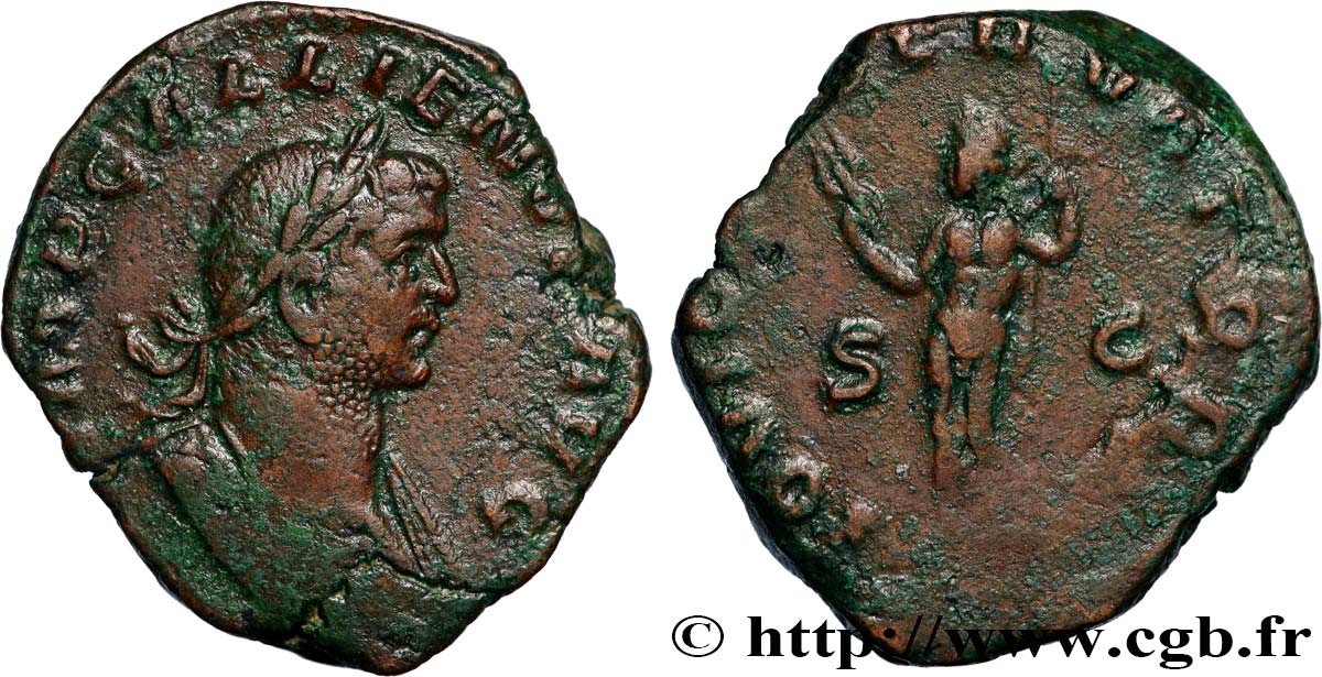 GALLIENUS Sesterce XF