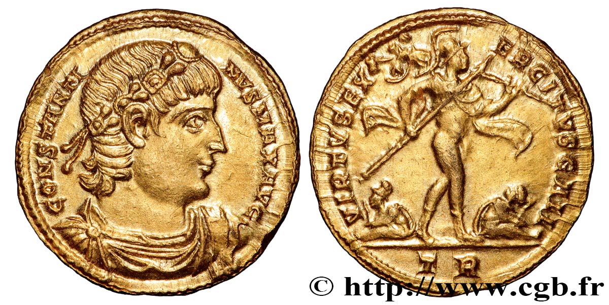 CONSTANTINE I THE GREAT Solidus AU/AU