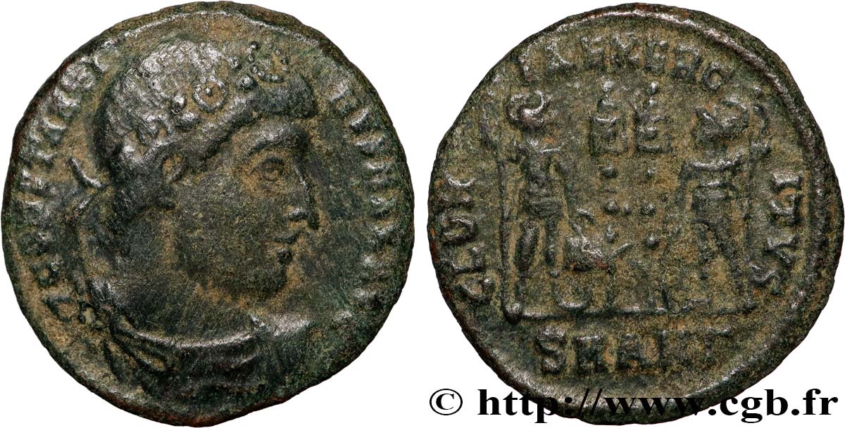 CONSTANTINE I THE GREAT Centenionalis ou nummus XF