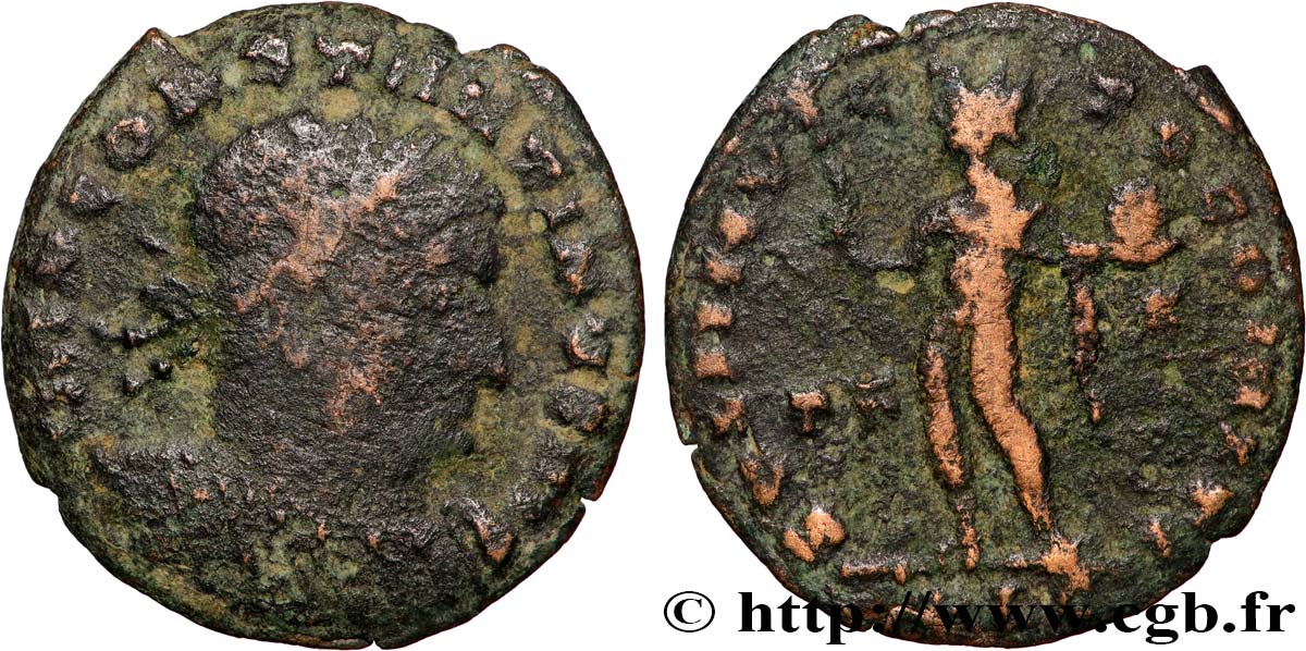 CONSTANTINO I EL MAGNO Follis ou nummus BC+