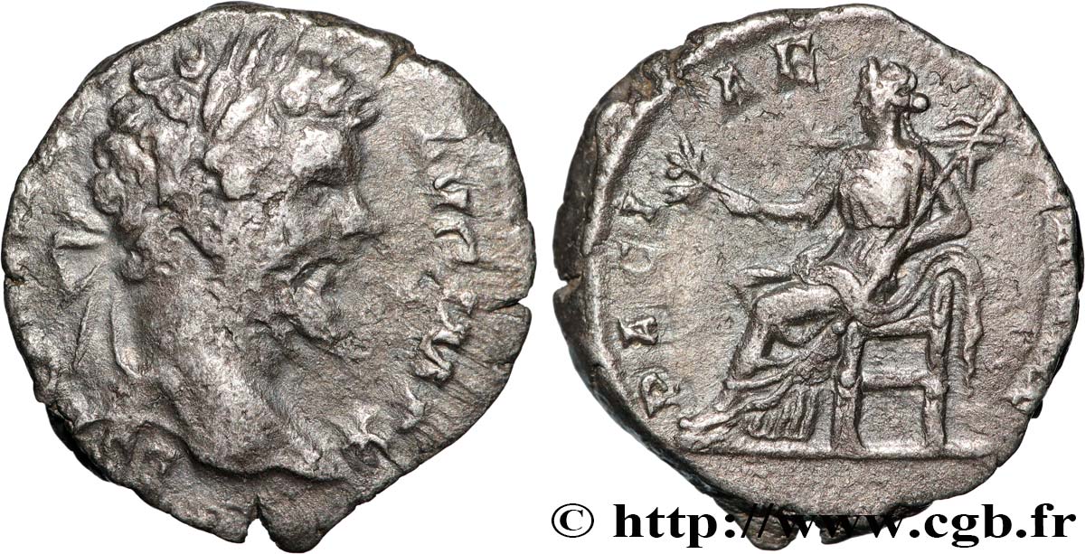 SEPTIMIUS SEVERUS Denier XF