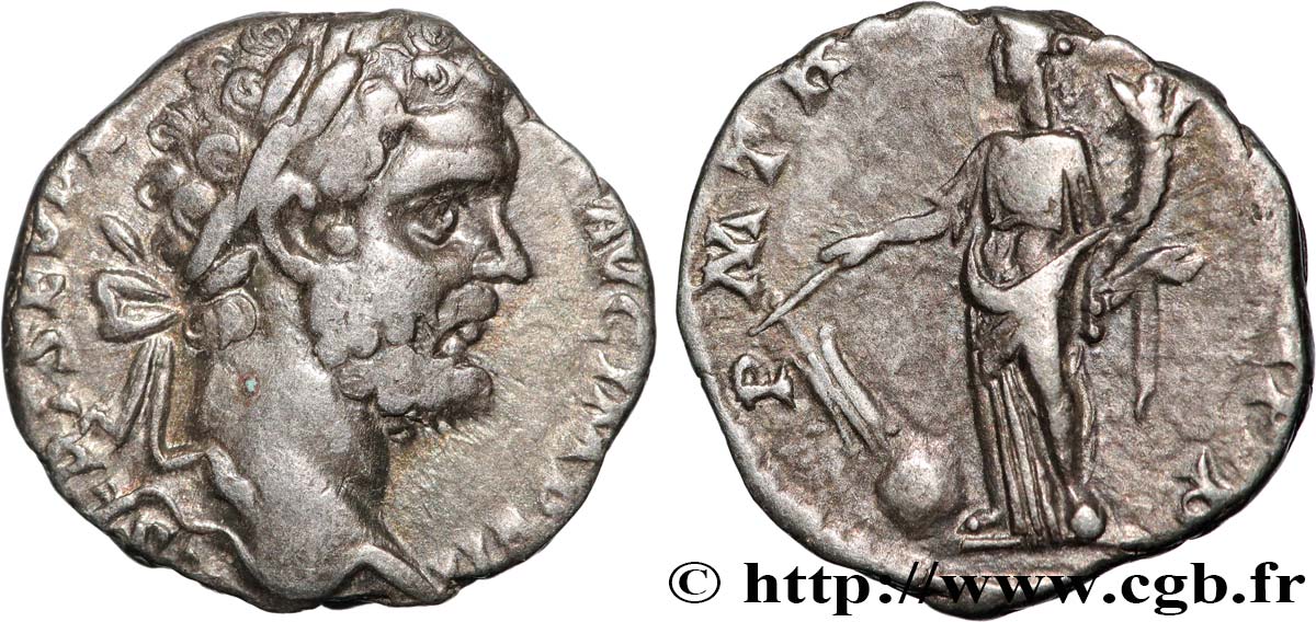 SEPTIMIUS SEVERUS Denier XF