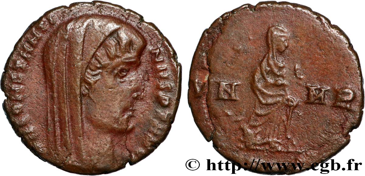 CONSTANTIN Ier LE GRAND Centenionalis ou nummus TTB
