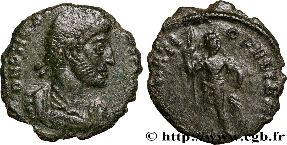 PROCOPIUS Maiorina ou nummus, (PB, Æ 3) SS/fSS