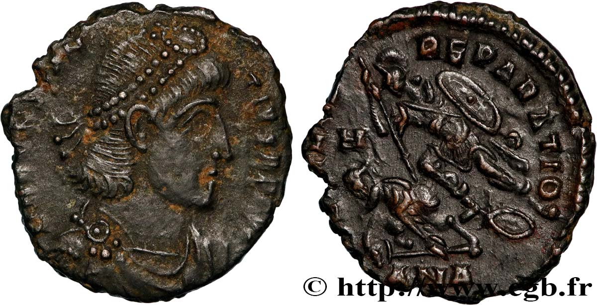 CONSTANTIUS II Maiorina réduite AU