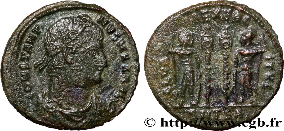 CONSTANTINE I THE GREAT Centenionalis ou nummus XF