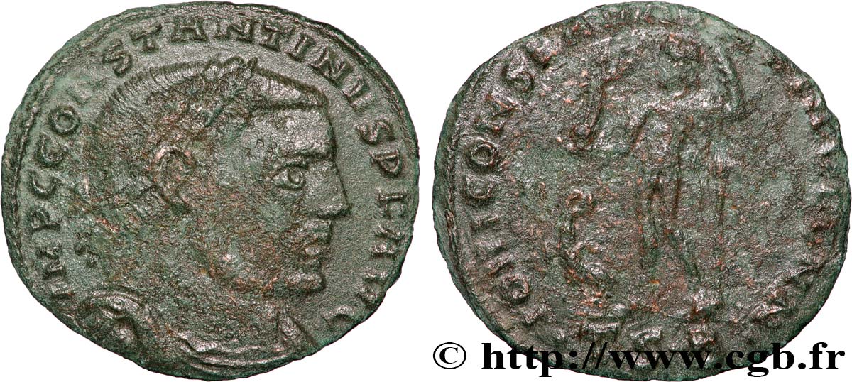 CONSTANTIN Ier LE GRAND Follis ou nummus TTB/TB+