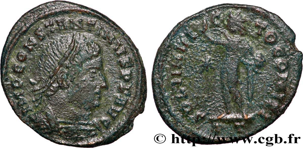 CONSTANTINE I THE GREAT Follis ou nummus XF