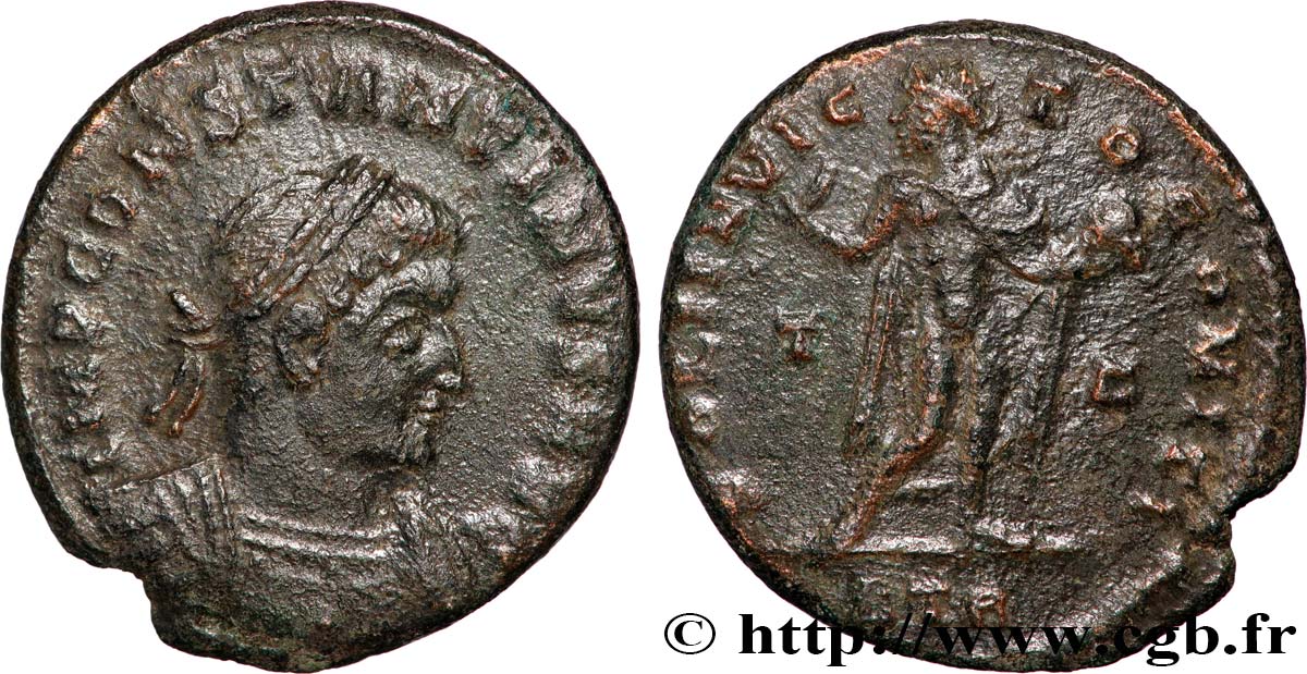 CONSTANTINE I THE GREAT Follis ou nummus XF