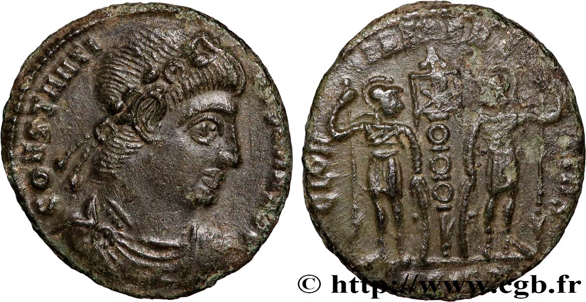 CONSTANTINE I THE GREAT Centenionalis AU/XF