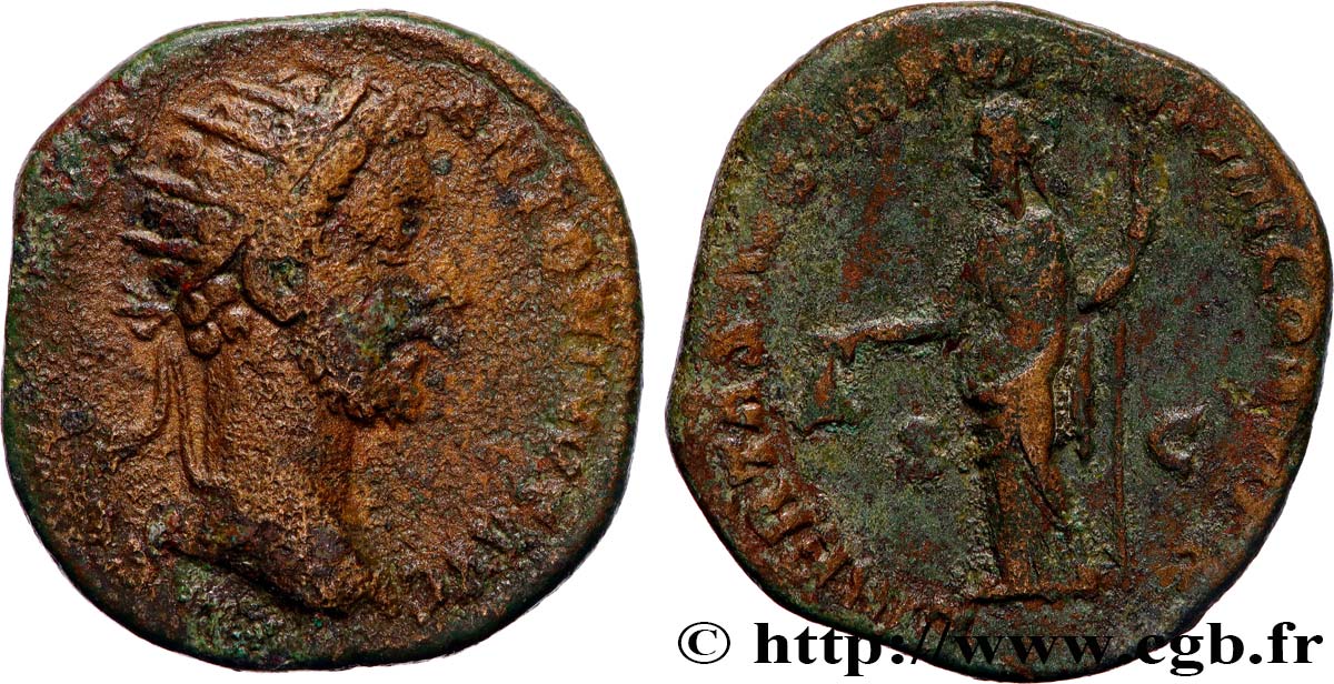 COMMODUS Dupondius VF