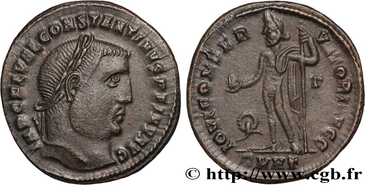 CONSTANTINO I EL MAGNO Follis ou nummus EBC