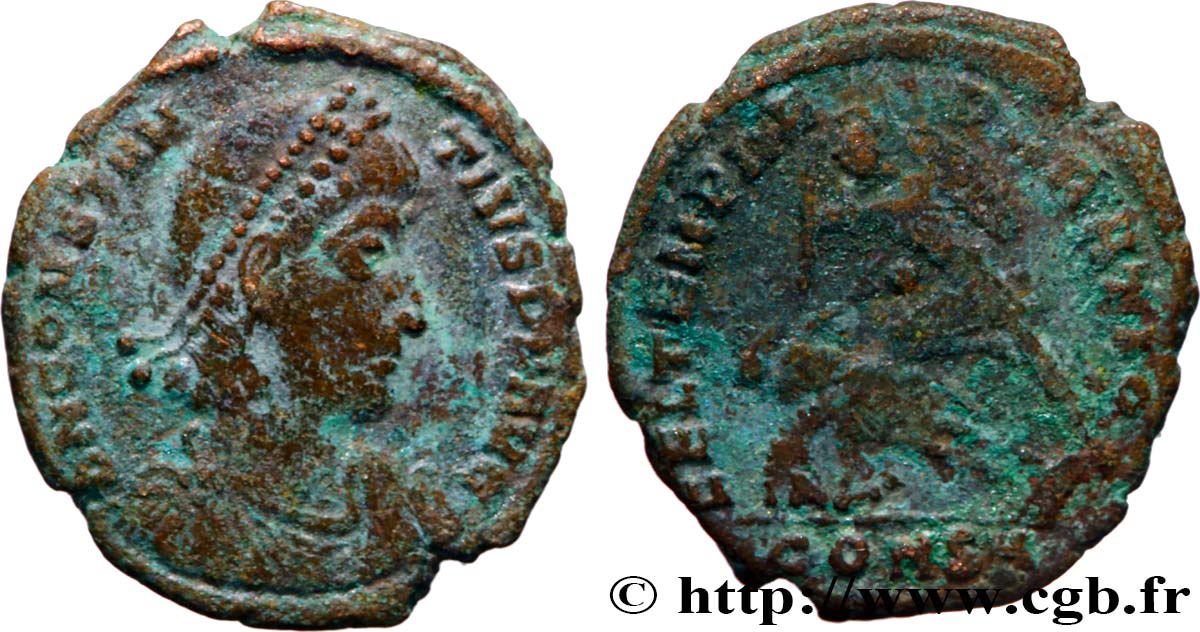 CONSTANTIUS II Maiorina réduite SS/fSS