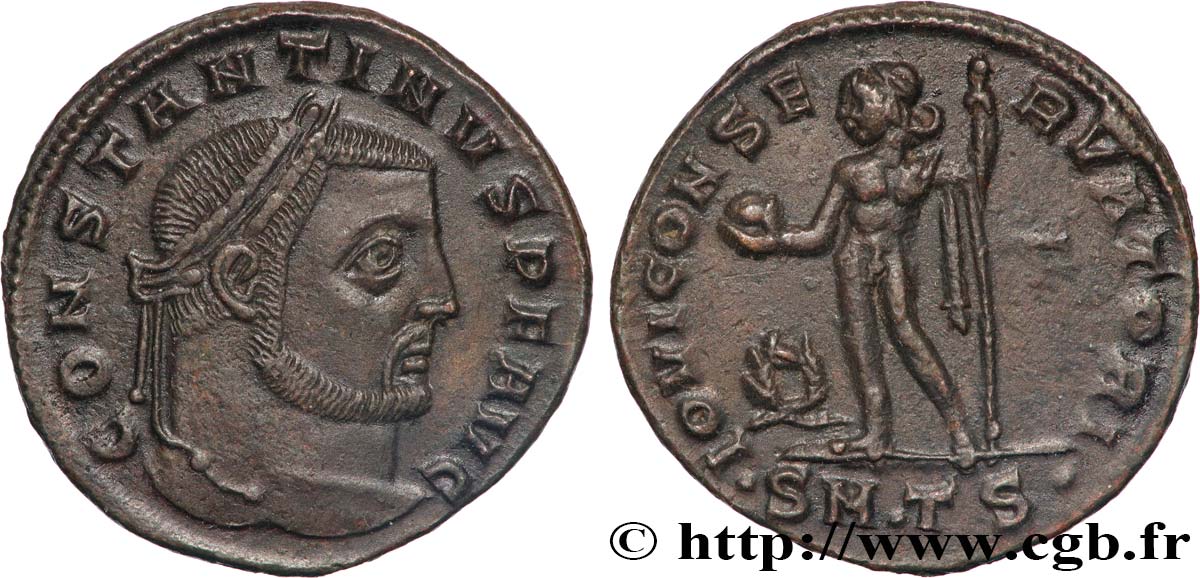 CONSTANTINUS I DER GROßE Follis ou nummus VZ