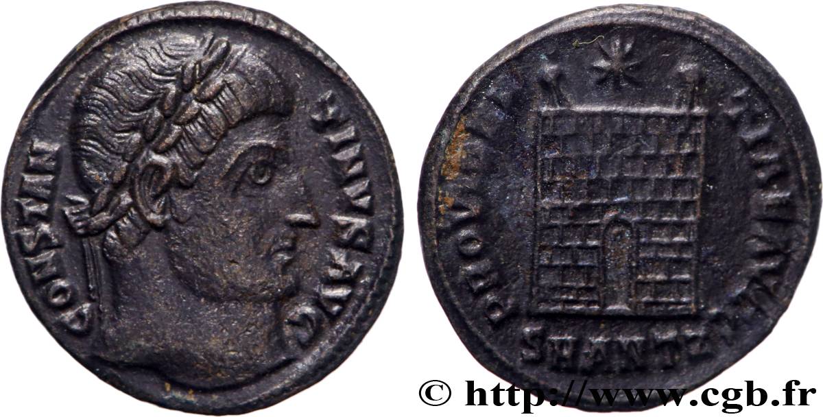 CONSTANTINE I THE GREAT Centenionalis ou nummus AU