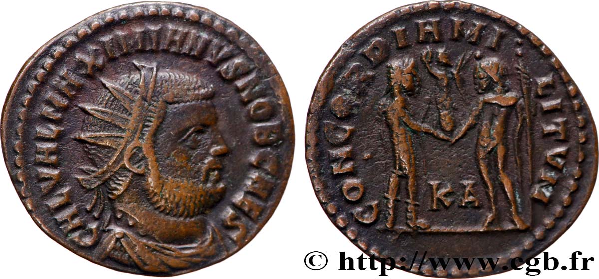 GALERIUS Pseudo-aurelianus ou néo-aurelianus fVZ/SS