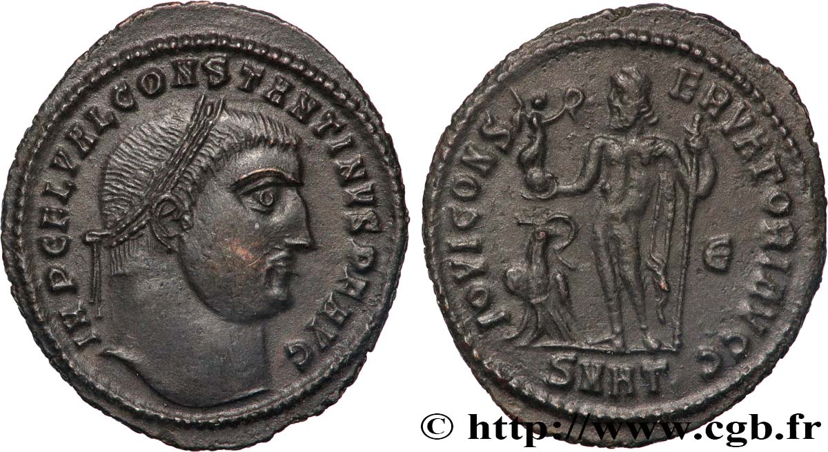 COSTANTINO I IL GRANDE Follis ou nummus SPL