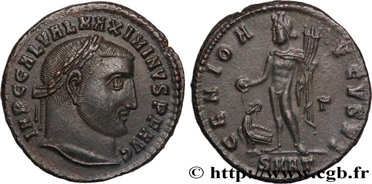 MAXIMINO II DAZA Follis ou nummus EBC