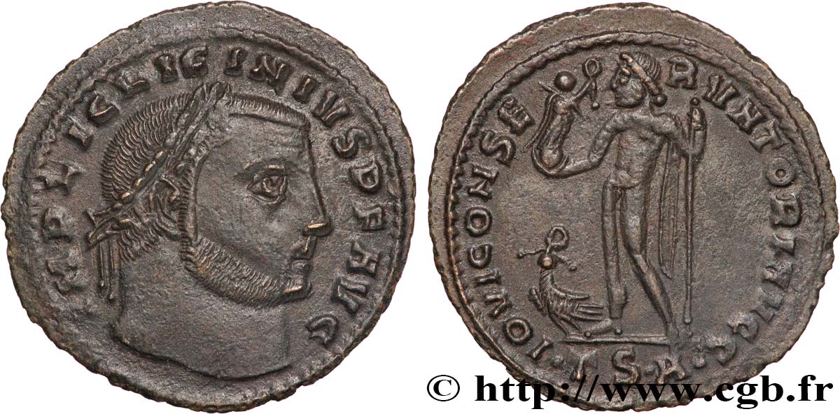 LICINIUS I Follis ou nummus AU