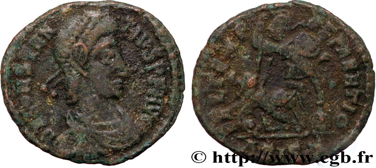 CONSTANCIO II Maiorina réduite, (PB, Æ 3) BC+