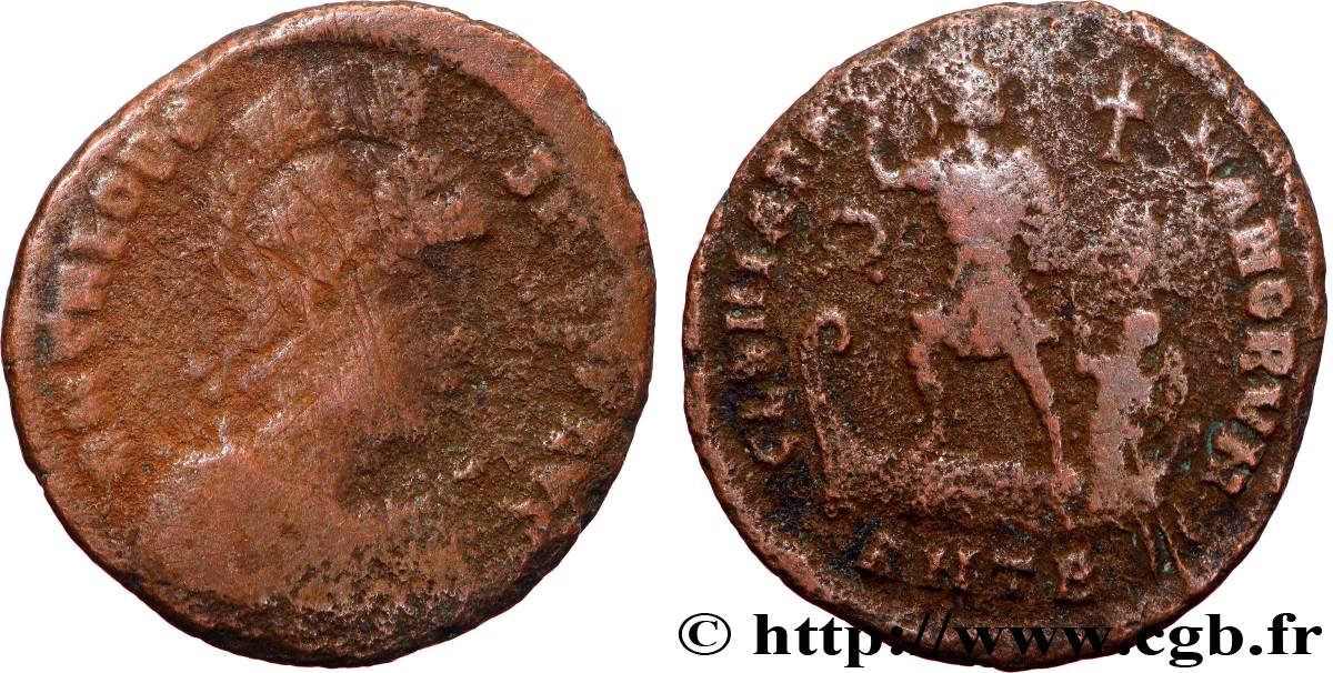 THEODOSIUS I Maiorina pecunia F/VF