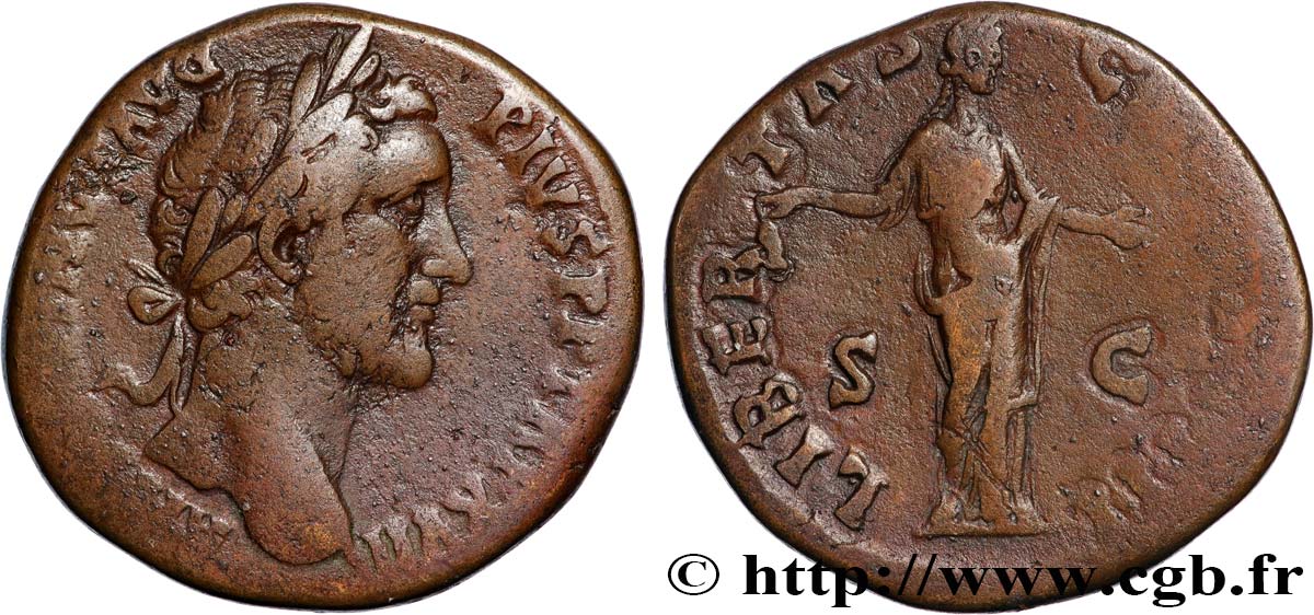 ANTONINUS PIUS Sesterce XF