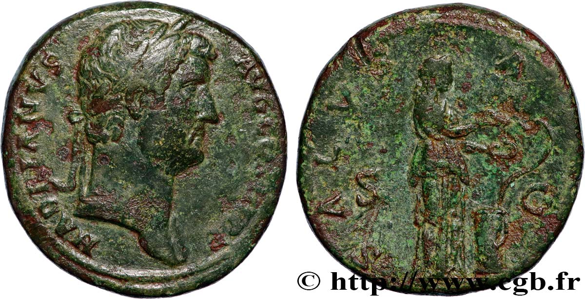 HADRIAN Sesterce XF/VF