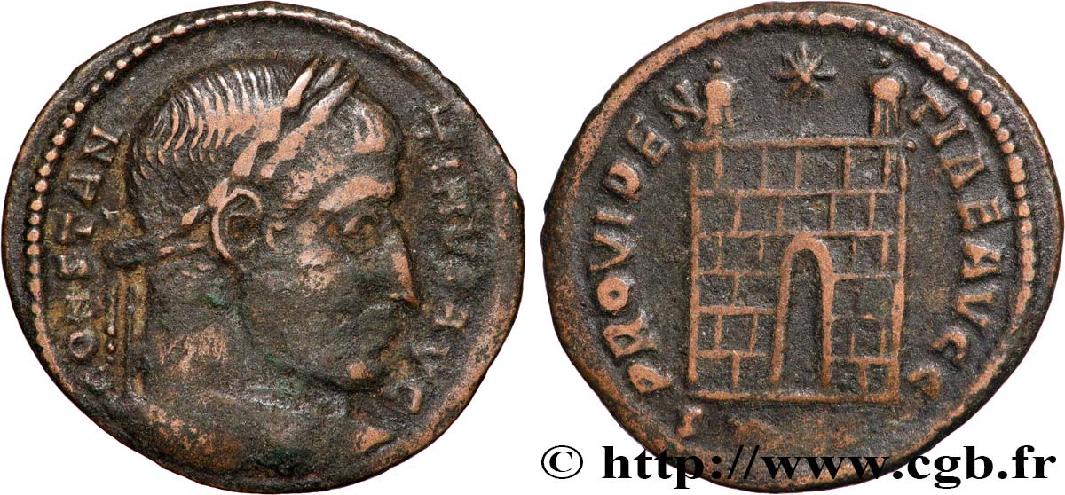 CONSTANTINE I THE GREAT Centenionalis ou nummus XF