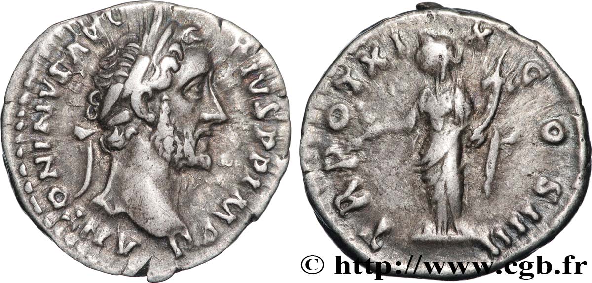 ANTONINUS PIUS Denier fVZ