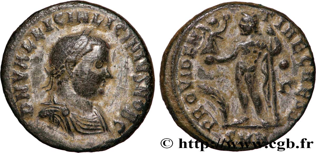 LICINIUS II Centenionalis ou nummus AU