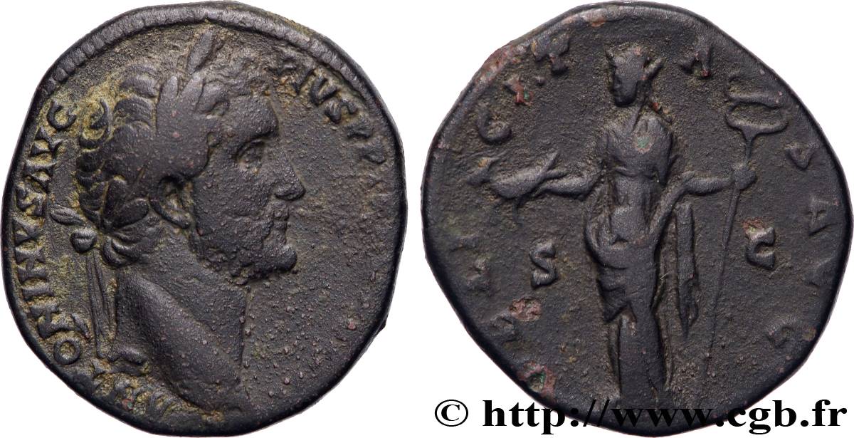 ANTONINUS PIUS Sesterce SS