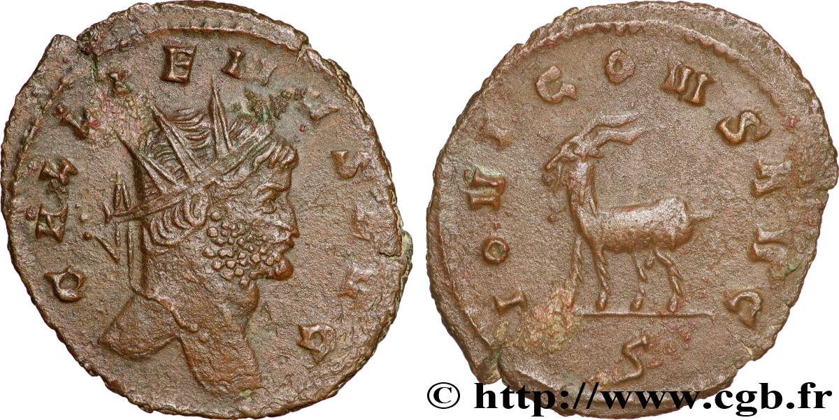 GALLIENUS Antoninien AU/XF