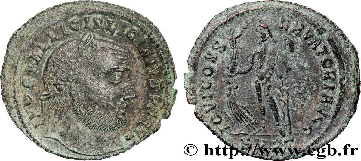 LICINIUS Ier Follis ou nummus TTB