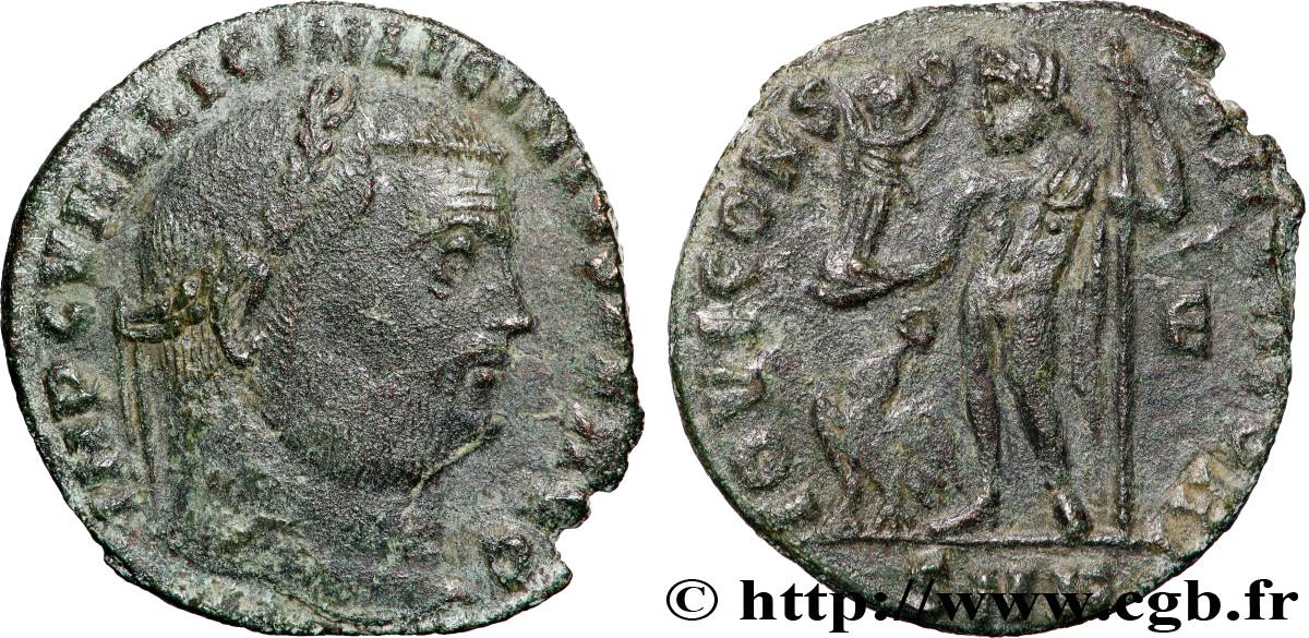 LICINIUS Ier Follis ou nummus TB+/TTB