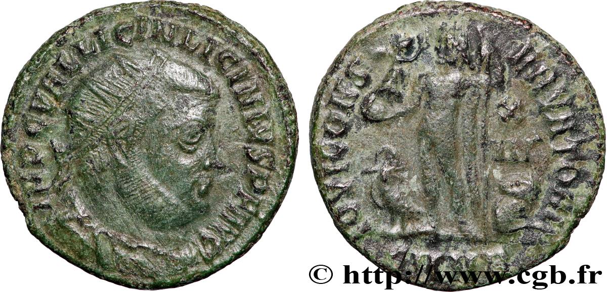 LICINIUS Ier Follis ou nummus TTB