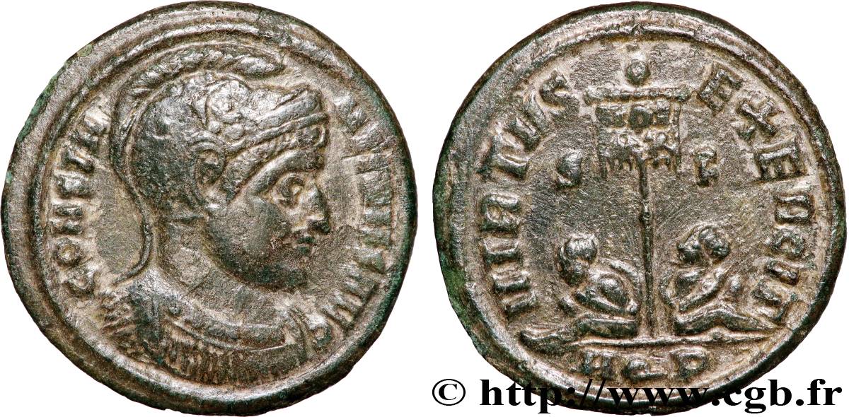 CONSTANTINE I THE GREAT Centenionalis ou nummus XF
