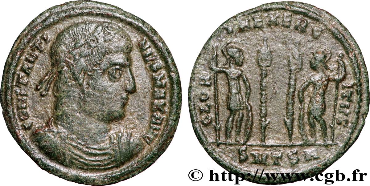 CONSTANTINO I EL MAGNO Centenionalis ou nummus MBC